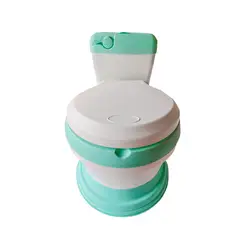 GRETAIL - Bacín Entrenamiento Inodoro Para Bebes Niños 3 en 1 Verde