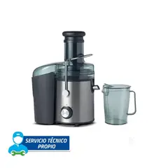 INDURAMA - Extractor de Jugo de Acero inoxidable 800w