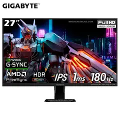 GIGABYTE - Monitor Gaming GS27FA 27 Full HD SS IPS 1ms 180hz HDR