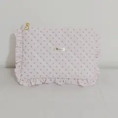 GENERICO - Estuche Cartuchera Popelina estampada 24 cm x 17 cm Rosada