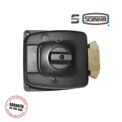 SCANAVINI - Cerradura 2094 Blindada de sobreponer puertas corredizas hasta 50mm esp.