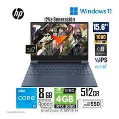 HP - LAPTOP VICTUS 15.6" INTEL® CORE™ i5 8GB RAM 512GB SSD WINDOWS 11 HOME 15-fa0021la