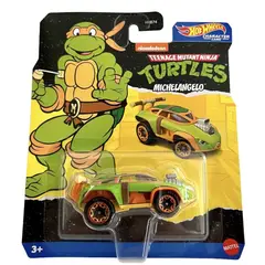 HOT WHEELS - Best Car 2024 Michelangelo - auto Tortugas Ninja