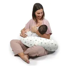 MD - Almohada de Lactancia Multifucional Celeste