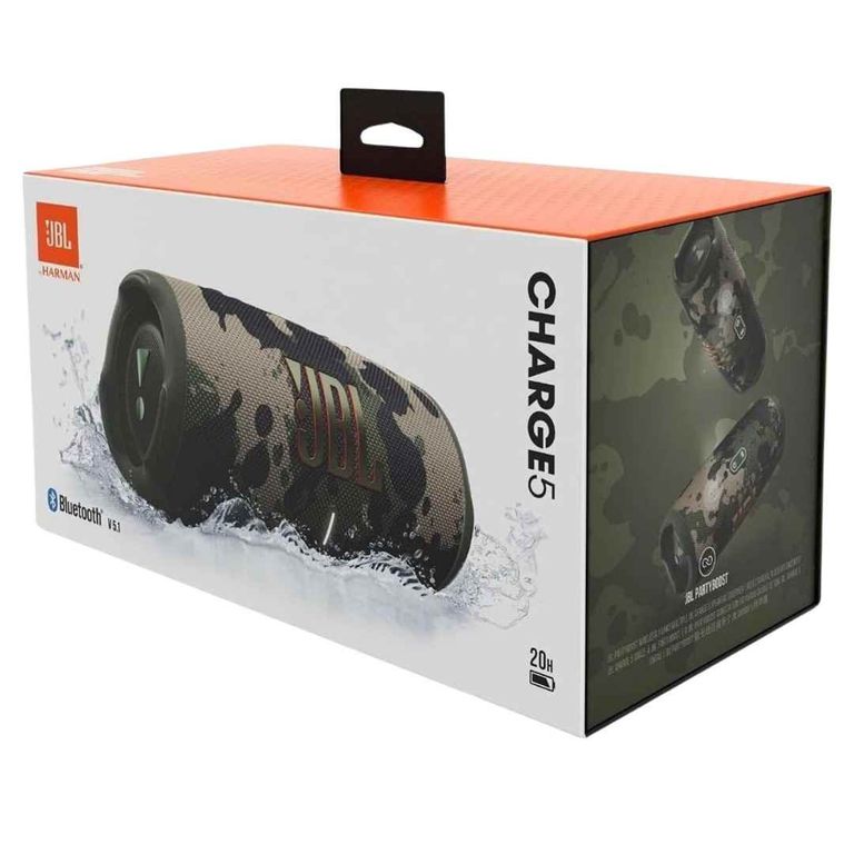 Parlante Charge 5 Bluetooth color CAMUFLADO