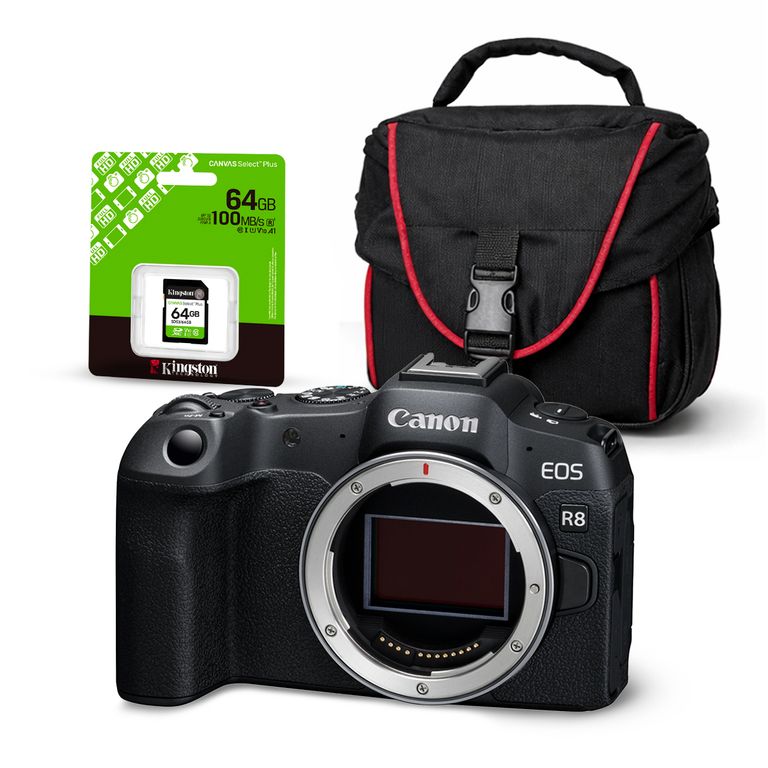 Cámara EOS R8 Cuerpo solo + Kit Básico de Accesorios