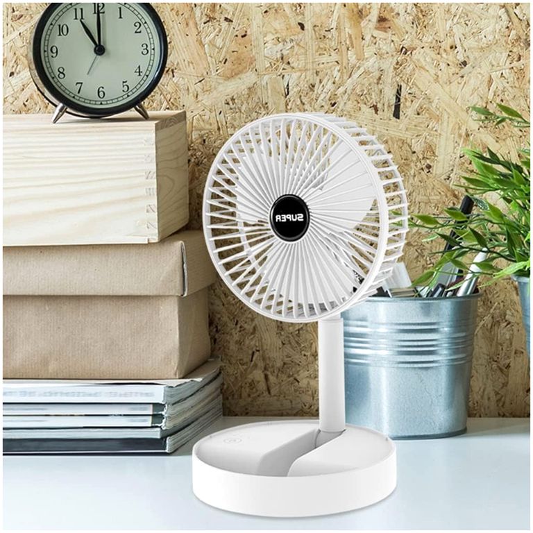 Ventilador de escritorio - Portátil Recargable