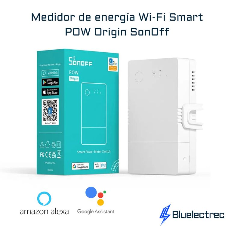 Medidor Energía WiFi Pow Origin 16A - POWR316