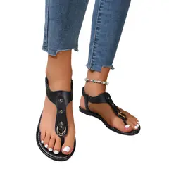 BLWOENS - Zapatos Sandalias de verano para Mujers - Negro