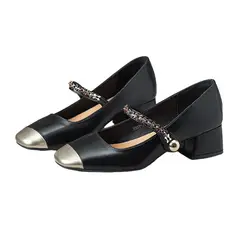 BLWOENS - Zapatillas Tacones altos de mujer - Negro