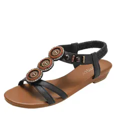BLWOENS - Zapatos Sandalias de verano para Mujers - Negro