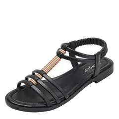 BLWOENS - Zapatos Sandalias de verano para Mujers - Negro