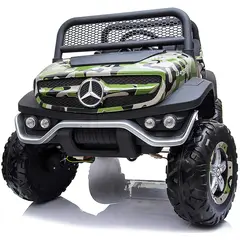 GENERICO - Carro a Batería Mercedes Benz Unimog Todo Terreno Para Niños