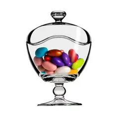 INSPIRA - Bombonera Copa Toscana de Vidrio con Tapa