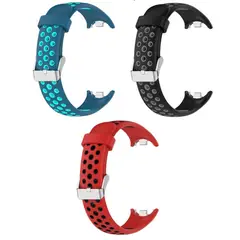 GENERICO - Correa Silicona con hebilla Xiaomi Mi Band 8, 9 X 3 UNIDADES