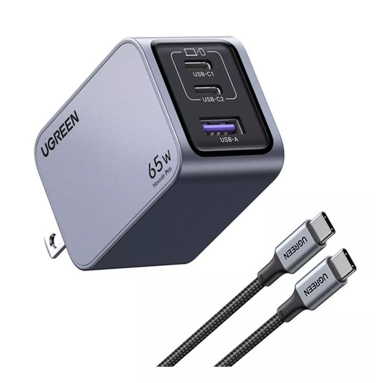 Cargador Carga Rapida NEXODE PRO 65W + Cable - X755