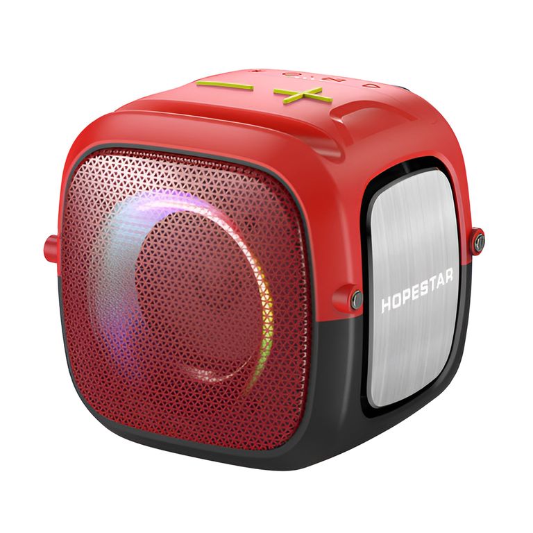 Parlante Inalámbrico Hopestar Party One Mini Bluetooth - Rojo
