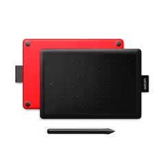 WACOM - TABLERO GRAFICO ONE BY CTL472 S ROJONEGRO