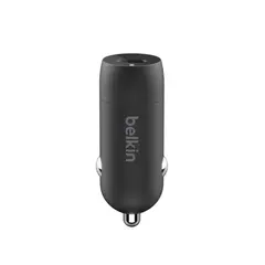 BELKIN - CARGADOR AUTO USB-C 20W NEGRO CCA003