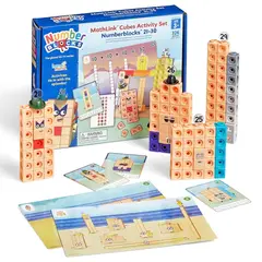 LEARNING - NumberBlocks Mathlink Cubes 21-30 Activity Set 327 pcs