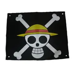 GENERICO - Bandera pequeña de los Muguiwara One piece Luffy