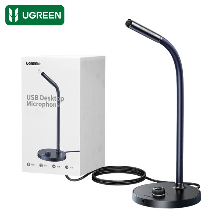 Micrófono Ugreen USB de Escritorio PC Win Mac CM564