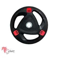 NO LOGO - Par De Discos Olímpico De Caucho 2.5 kg