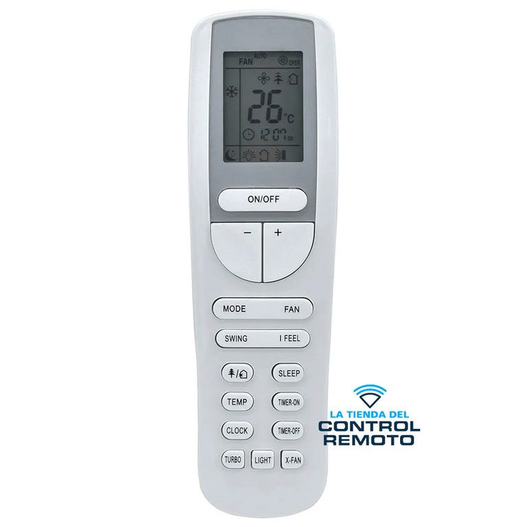 Control Remoto YAA1FB Para Aire Acondicionado GREE