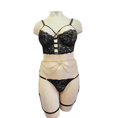 GENERICO - Conjunto Karol talla regulable de XL a 2XL Lencería_.