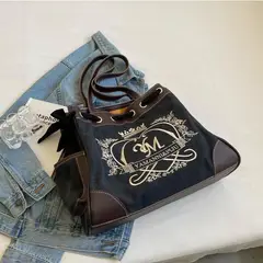 GENERICO - Bolso de tela canvas estilo vintage