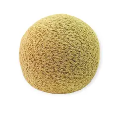 GENERICO - Cojín Decorativo Esférico Amarillo 25 cm