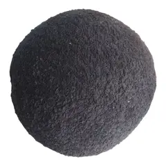 GENERICO - Cojín Decorativo Esférico Negro 25 cm