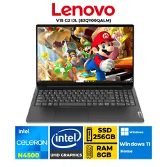 LENOVO - LAPTOP V15 G2 IJL INTEL CELERON N4500 RAM 8GB SSD 256GB 15.6" FHD Windows11 Home