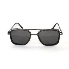 GENERICO - Lentes de sol diseño retro unisex uv400 - Negro