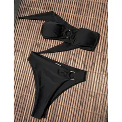 SOLARY - Bikini 2 piezas Valeria Negro