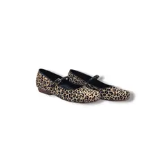 LB LIBBY CALZADOS Y ACCESORIOS - ZAPATOS CASUALES MARY JANE ANIMAL PRINT