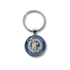 SANTORAL - Llavero San Miguel Arcángel - Metal