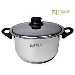 FACUSA - Olla de 24 cm Acero inoxidable