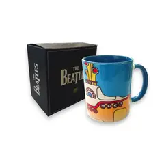 GENERICO - The Beatles Taza 11 oz - Yellow Submarine - submarino celeste