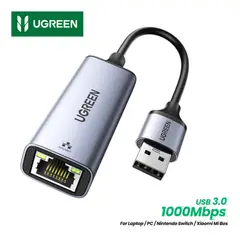 UGREEN - Adaptador USB 30 a Ethernet RJ45 Nintendo Switch Windows