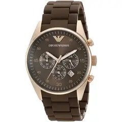 Emporio Armani - Reloj Sportivo AR5890 Café