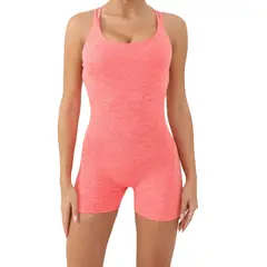 BLWOENS - Mono de yoga para mujer - Rosa