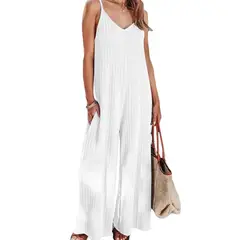 BLWOENS - Mono de verano para mujeres - Blanco