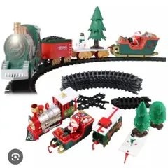 GENERICO - Tren navideño para árbol con luz y sonido