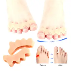 GENERICO - Corrector Separador Medico De Dedos Del Pie Cuidado De Pies