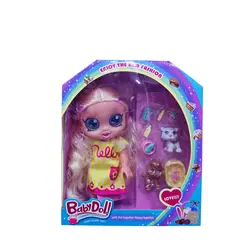 GENERICO - BABYDOLL NELLY MUÑECA CON PERRITOS Y ACCESORIOS