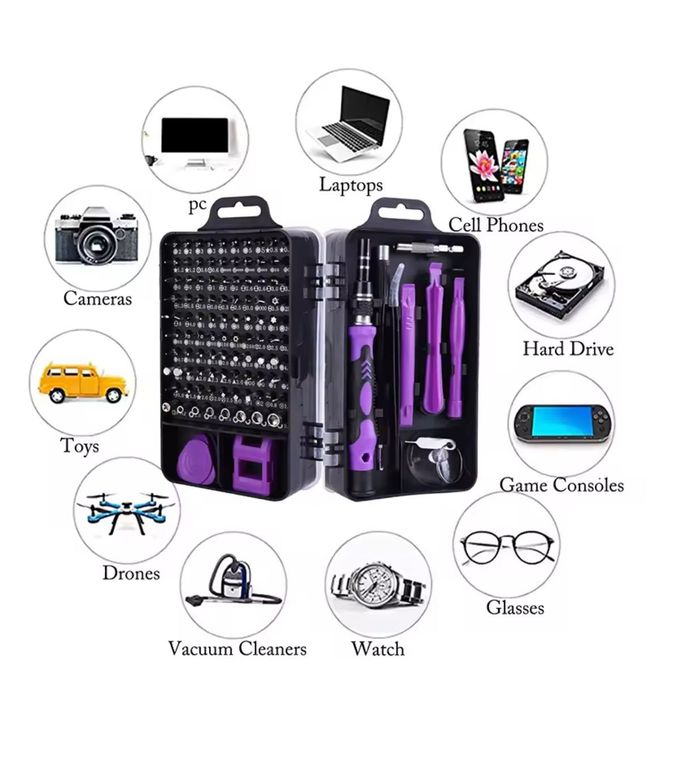 Juego de destornilladores de precisión