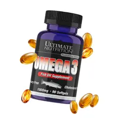 ULTIMATE NUTRITION - Omega 3 90 Capsulas - Fish Oil