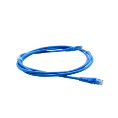 DIXON - Patch Cord 2 Metros UTP Cat5e 24 AWG COBRE LSZH Cumple RoHS Azul