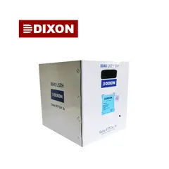 DIXON - Rollo Cable Utp Cat.5e x caja 8040 LSZH 305m 24 AWG Interior PVC